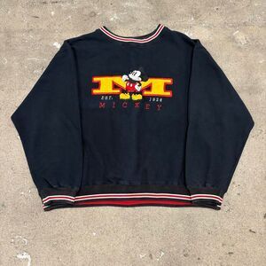 Disney Men's Black and Navy Sweatshirt